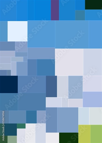 blue white colorful geometric shapes abstract background