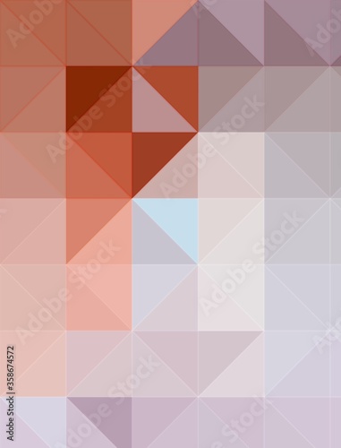 orange blue colorful geometric shapes abstract background