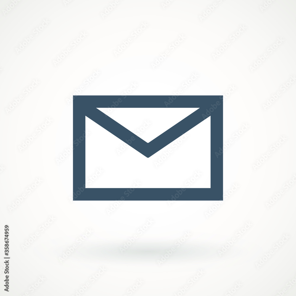 Email icon. Envelope Mail services. Contacts message send letter isolated flat. EPS 10 Email icon. Envelope Mail services. Contacts message send letter isolated flat. EPS 10