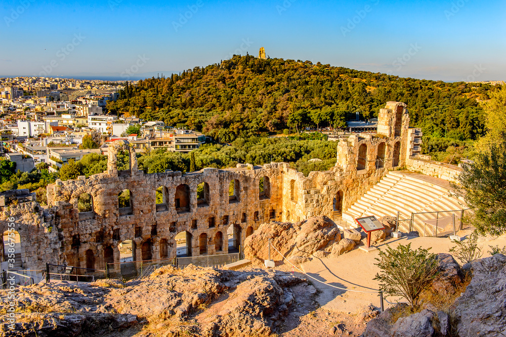 It's Acropolis of Athens. UNESCO World Hetiage site.