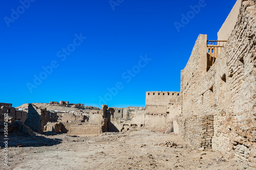 It's Old House in Al Qasr, old village in Dakhla Desert, Egypt