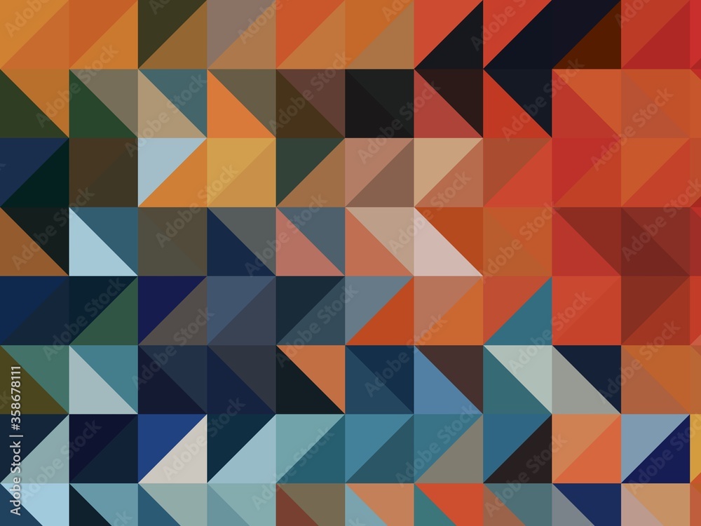 orange blue geometric shapes abstract background orange blue geometric shapes abstract background