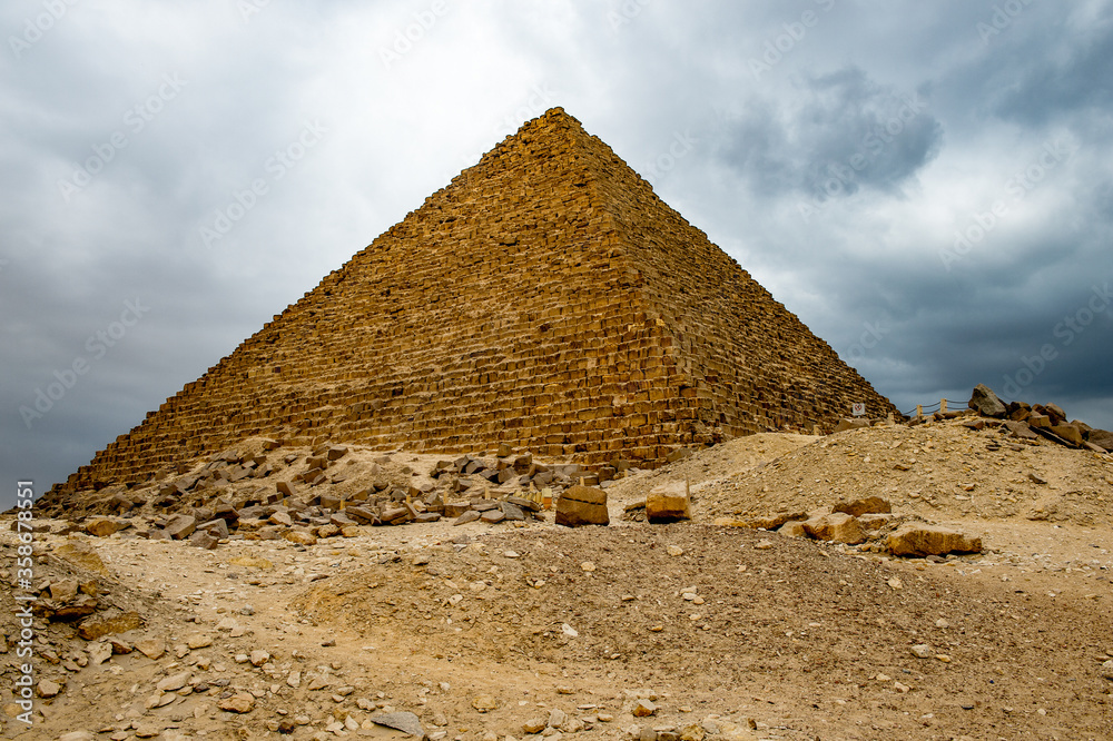 It's Great Pyramids at the Giza Necropolis, Giza Plateau, Egypt. UNESCO World Heritage It's Great Pyramids at the Giza Necropolis, Giza Plateau, Egypt. UNESCO World Heritage