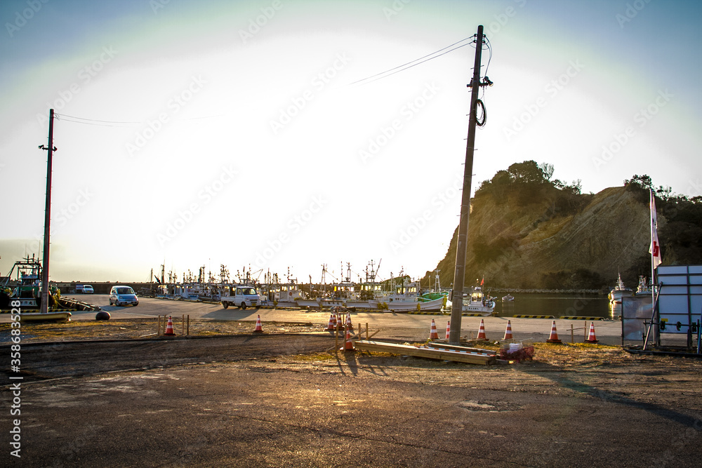 A port in Fukushima Prefecture destroyed by the tsunami of the Great East Japan Earthquake_02 A port in Fukushima Prefecture destroyed by the tsunami of the Great East Japan Earthquake_02