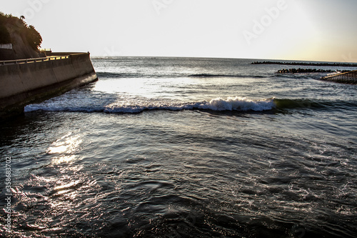 The sea in Iwaki City, Fukushima Prefecture in the early morning_03 photo