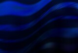 Dark BLUE vector template with space stars. Space stars on blurred abstract background with gradient. Pattern for astrology websites.