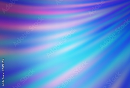 Light Pink, Blue vector abstract layout. A completely new colored illustration in blur style. Background for designs.