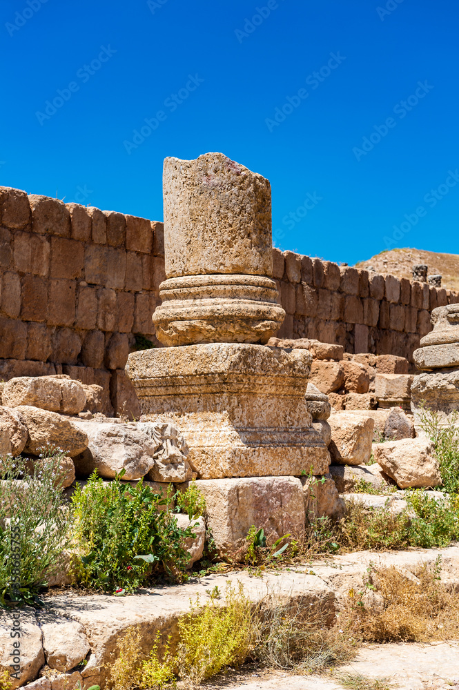 It's Ruins of Gerasa, modern Jerash, Jordan
