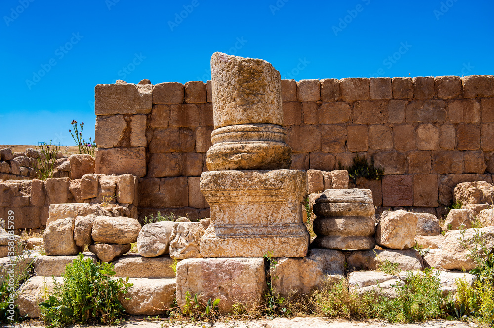 It's Ruins of Gerasa, modern Jerash, Jordan