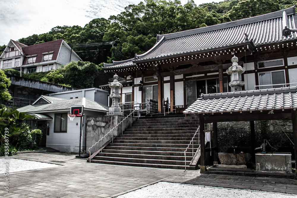 Temples lining Teramachi Street in Nagasaki City_04 Temples lining Teramachi Street in Nagasaki City_04