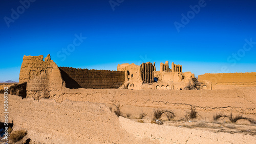 It s Sunny day in a Isfahan province village  Iran