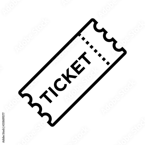 ticket - coupon icon vector design template