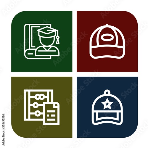 educational icon set