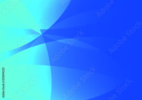 Abstract Background blue curved lines. 