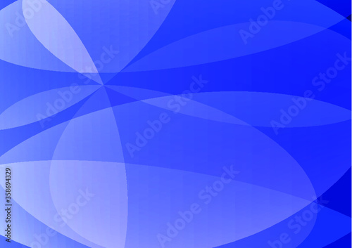 Abstract Background blue curved lines. 