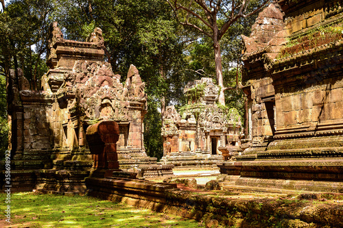 It's Chau Say Tevoda, one of a pair of Hindu temples built during the reign of Suryavarman II at Angkor, Cambodia photo