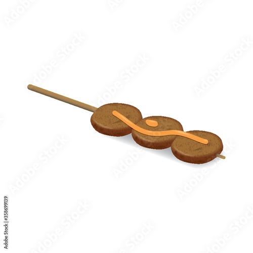 meat on skewer
