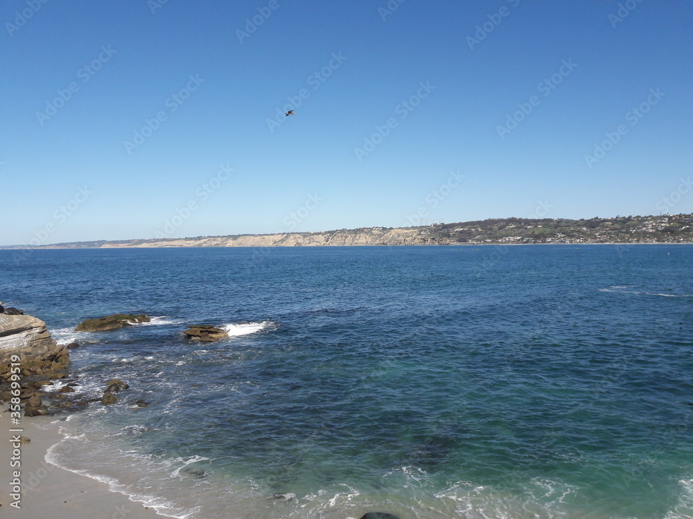 La Jolla San Diego California beach and coastline