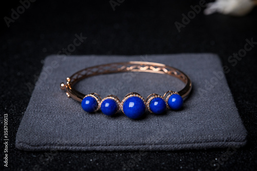 Lapis lazuli bracelet 
