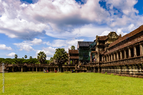 It s Khmer architecture of the Angkor Wat Territory in Cambodia