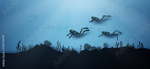 wildlife under sea