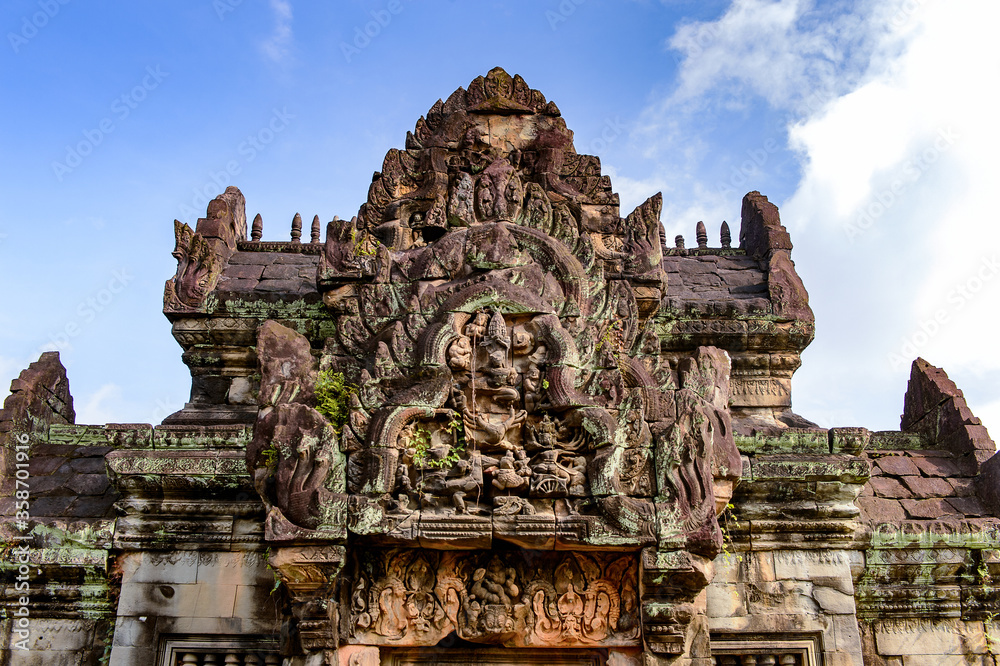 It's Banteay Samre, a temple at Angkor, Cambodia. It's named after the Samre, an ancient people of Indochina