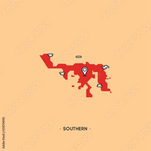 southern hong kong map