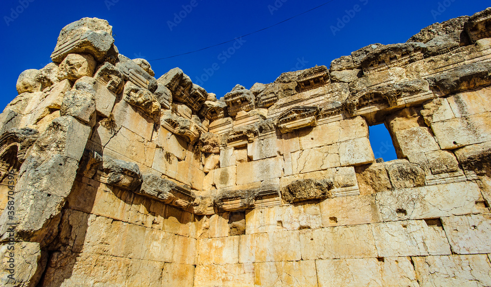 It's Baalbek, Lebanon. Heliopolis, the City of the Sun. UNESCP World Heritage