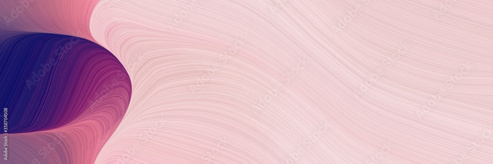 abstract decorative designed horizontal header with pastel pink, midnight blue and antique fuchsia colors. fluid curved lines with dynamic flowing waves and curves for poster or canvas abstract decorative designed horizontal header with pastel pink, midnight blue and antique fuchsia colors. fluid curved lines with dynamic flowing waves and curves for poster or canvas