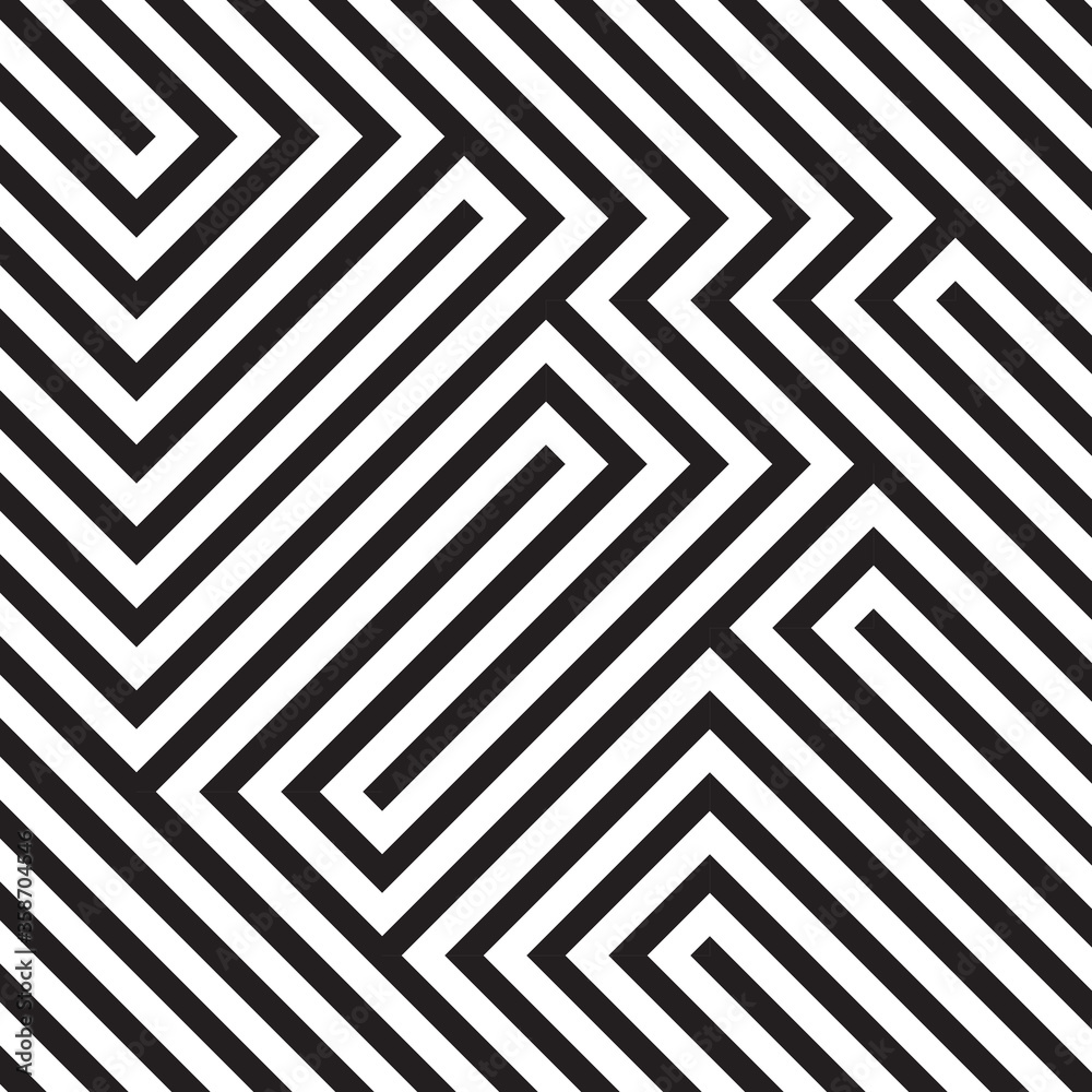Optical illusion diagonal black and white pattern Optical illusion diagonal black and white pattern