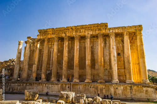 It's The Temple of Bacchus, at Baalbek in Lebanon. photo