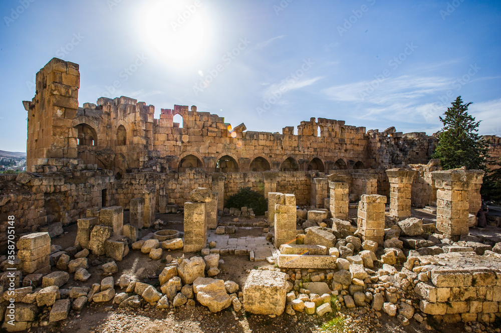 It's Ancient ruins of Baalbek, Lebanon