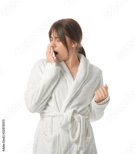 Young woman suffering from ...