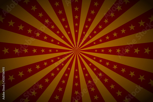 circus vintage background, vector red circus retro poster