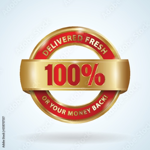 money back guaranteed badge