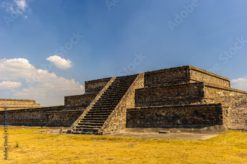 It's Pyramid of the Moon, Teotihuacan, Mexico