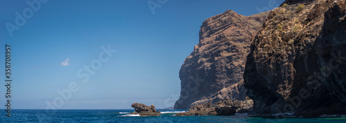 Los Gigantes Rocks on Tenerife, Spain