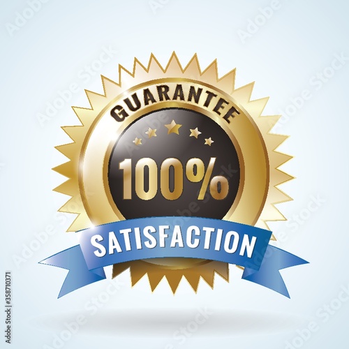 satisfaction guarantee badge