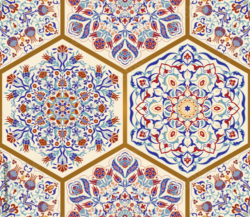 Fototapeta kolorowy patchwork 