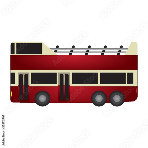 double-decker bus