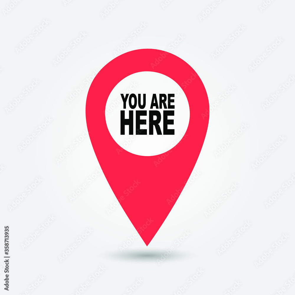 You Are Here Location Pointer Pin You Are Here Location Pointer Pin