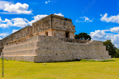 Wallpaper Mural Governor's Palace, Uxmal, an ancient Maya city of the classical period. One of the most important archaeological sites of Maya culture. UNESCO World Heritage site Torontodigital.ca