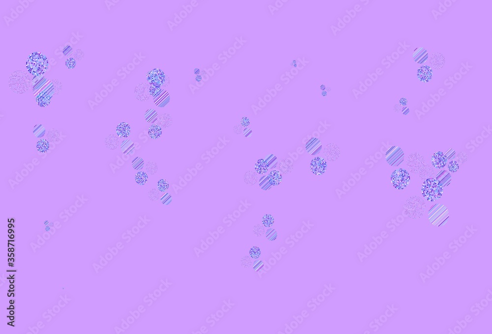 Light Blue, Red vector texture with disks. Light Blue, Red vector texture with disks.