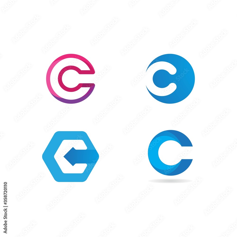 C Letter Logo C Letter Logo