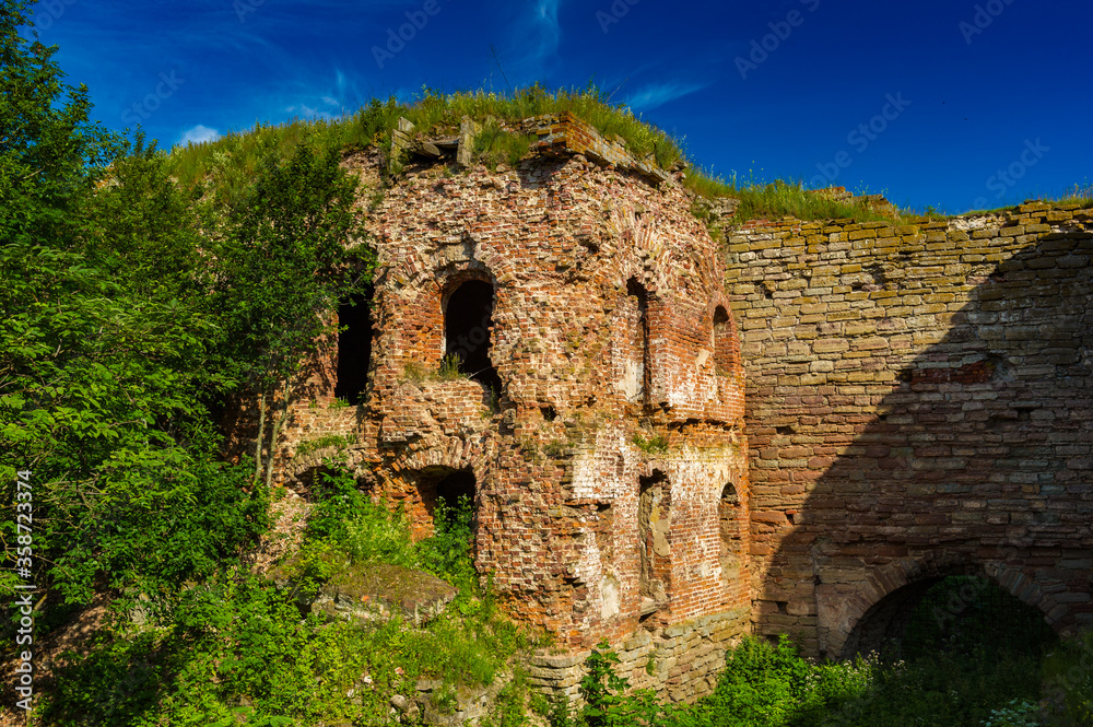 It's Part of the destroyed fortress Oreshek, Russia