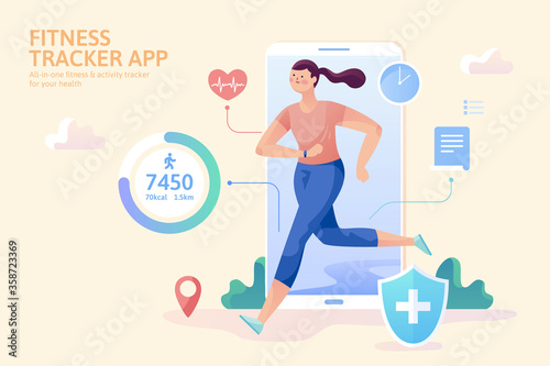 Fitness tracking app