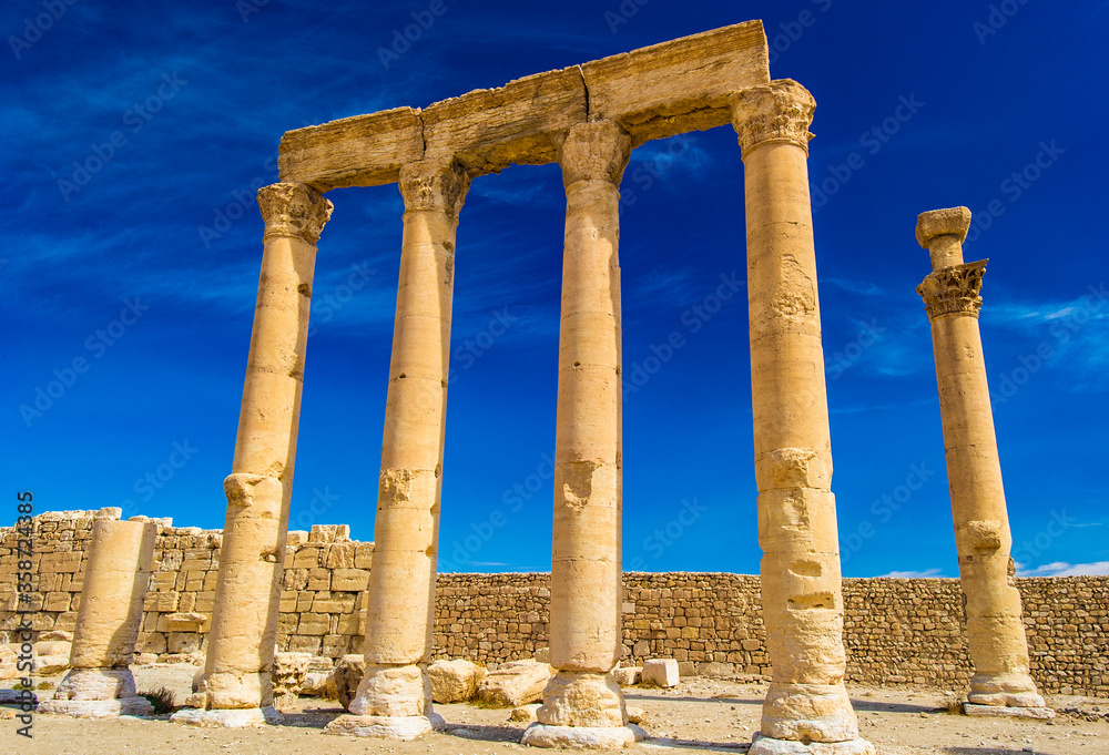 It's Grec-Roman columns of Palmyra, Syria