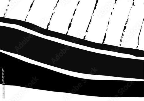 Vector minimalist graphic image. Hand drawn from imagination.