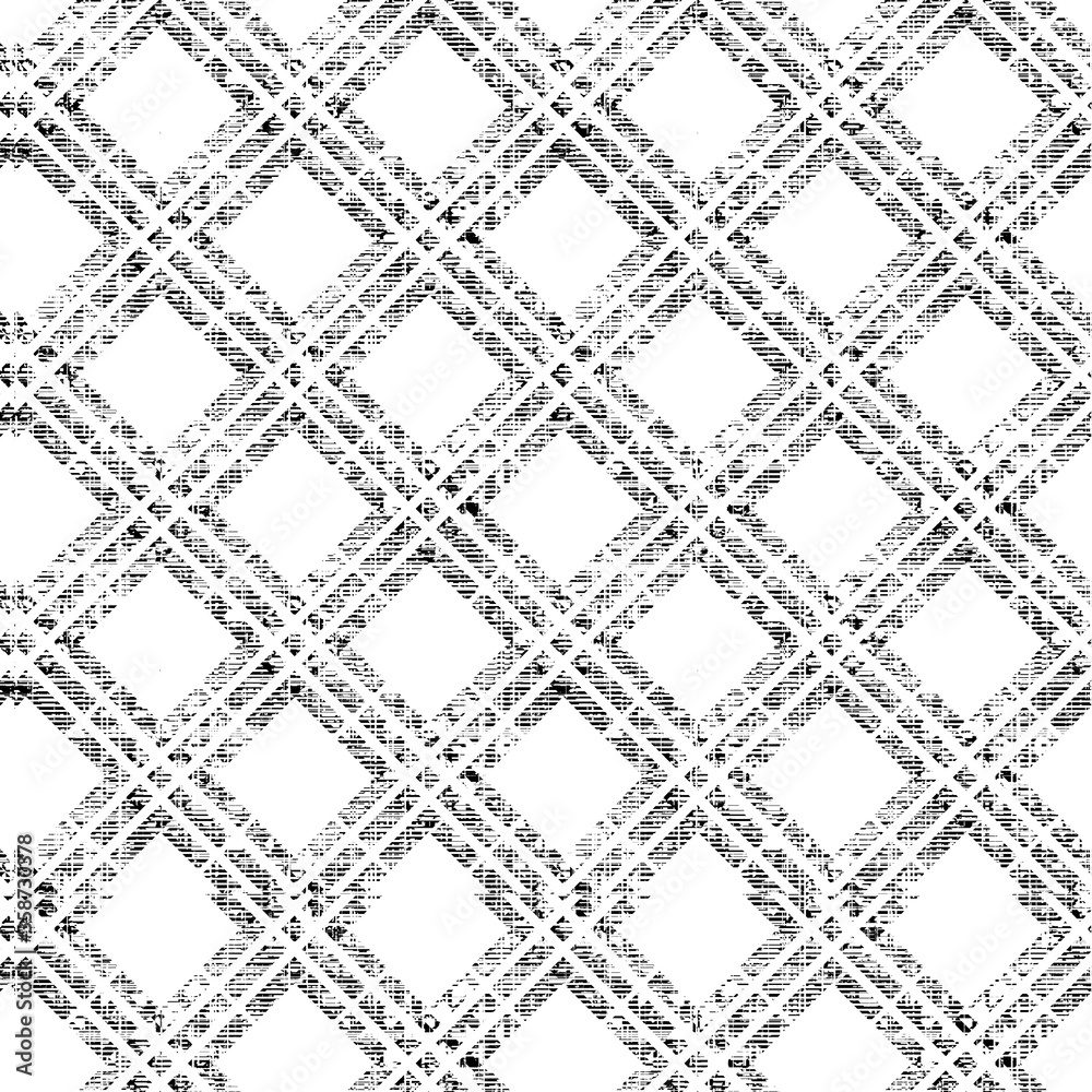black and white Plaid Seamless Grunge Texture with Hand Painted Crossing Brush Strokes for Print, Upholstery, Cloth. Rustic Check Texture. Vector Seamless Tartan. Scottish Ornament black and white Plaid Seamless Grunge Texture with Hand Painted Crossing Brush Strokes for Print, Upholstery, Cloth. Rustic Check Texture. Vector Seamless Tartan. Scottish Ornament