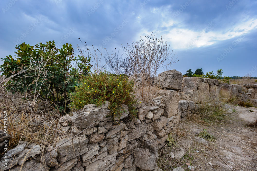 It's Stones, ruins, exavation of the Ugarit, Syria It's Stones, ruins, exavation of the Ugarit, Syria